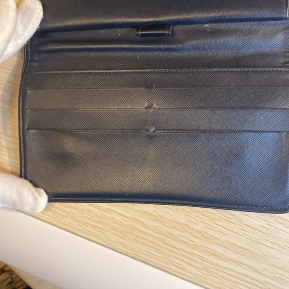 Louis Vuitton Vintage Black Denim Minilin Wallet - Picture 9 of 13